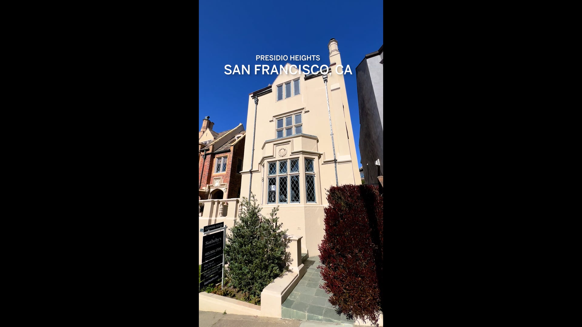 Vertical Reel - 3212 Jackson Street, San Francisco