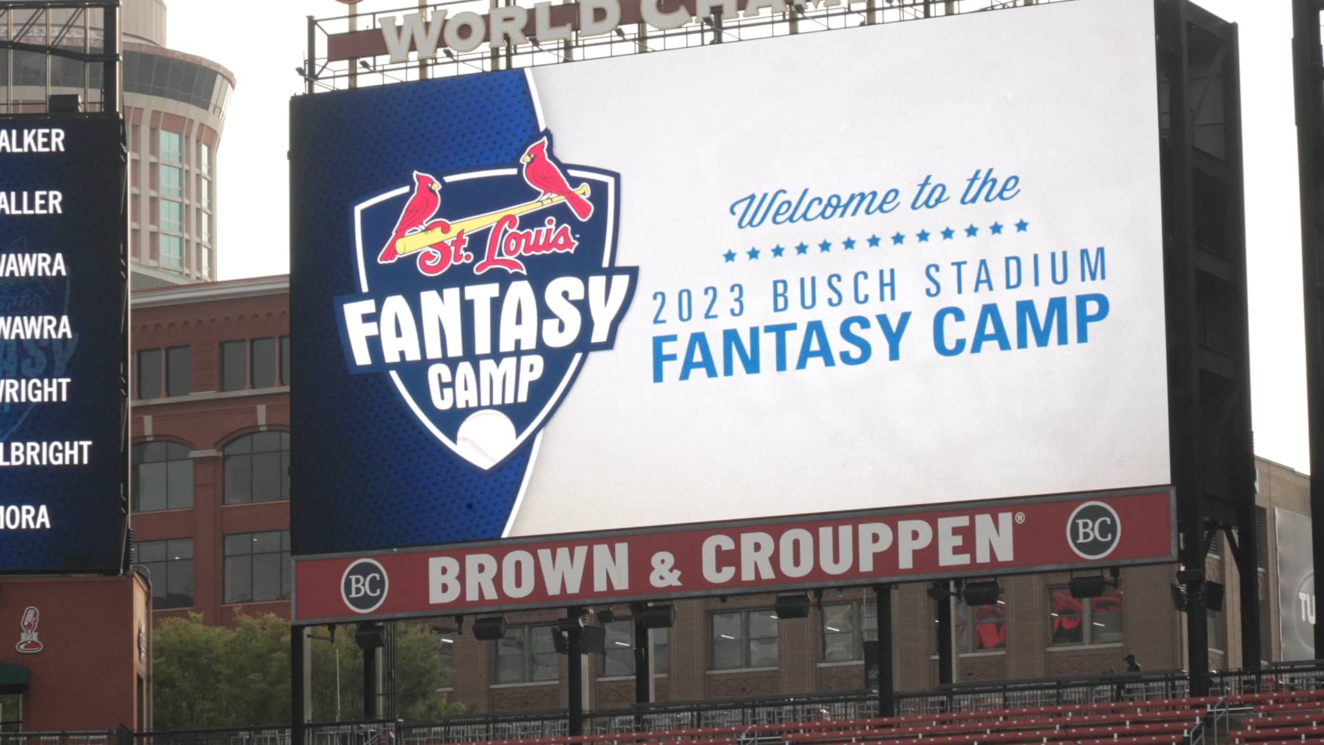 Busch Stadium Fantasy Camp 2023 on Vimeo