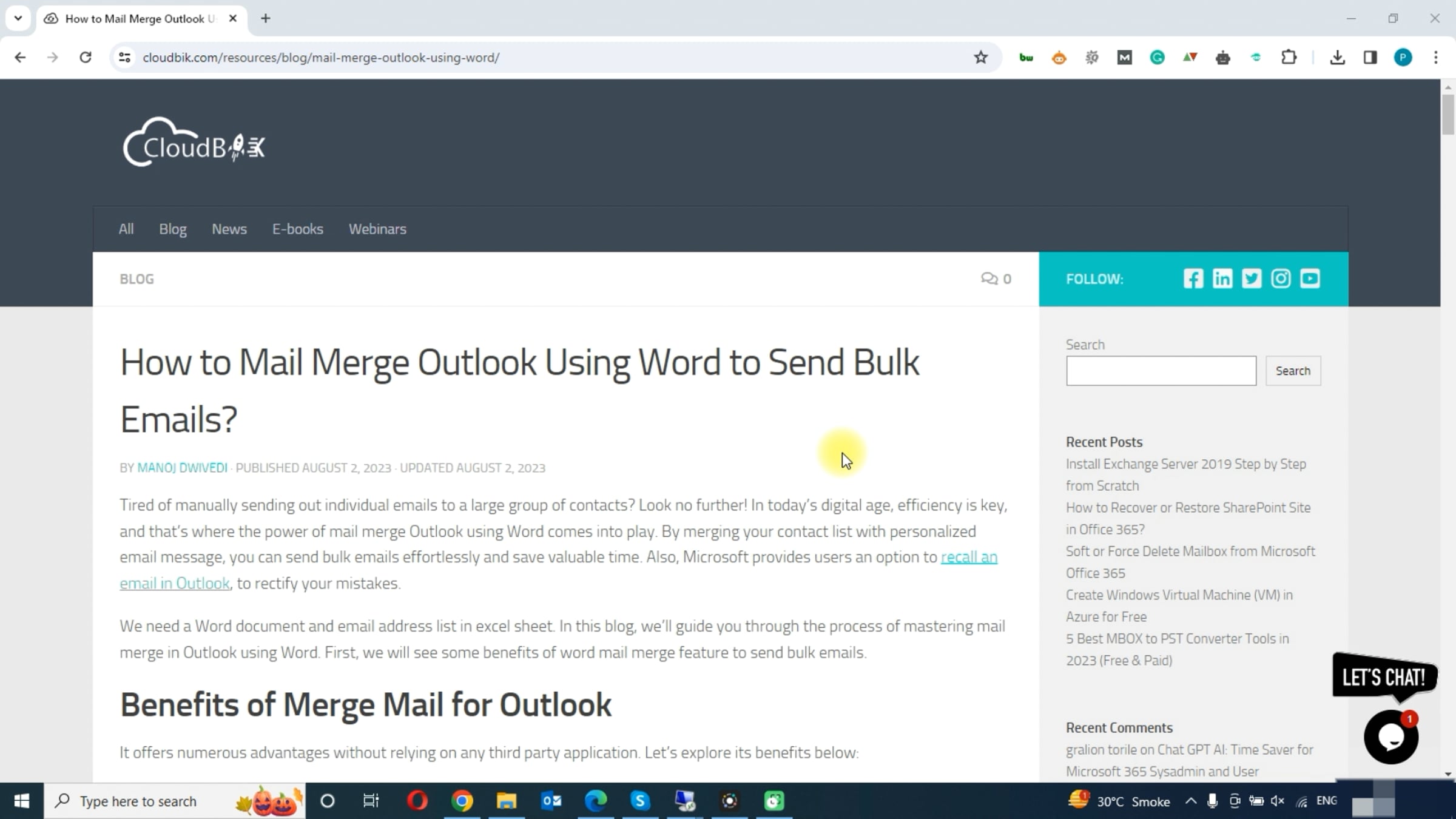 How to Use Mail Merge in Outlook