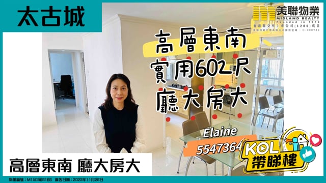 高層東南 廳大房大