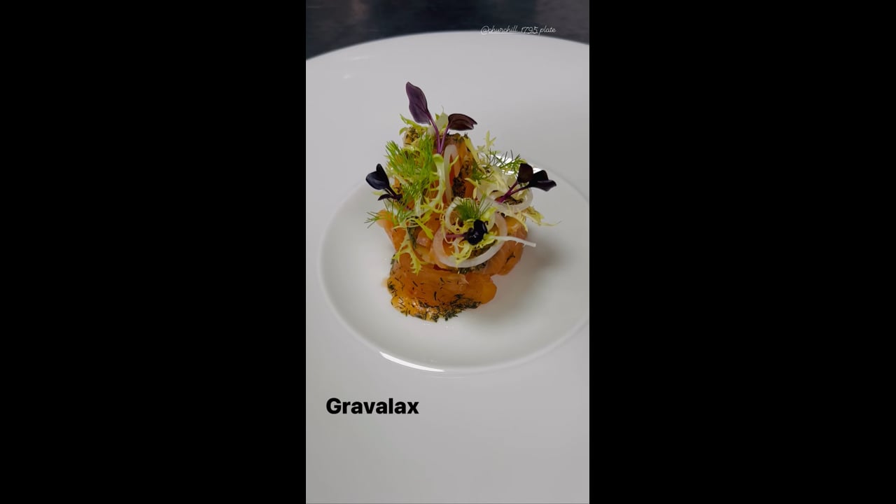 Gravalax • Shallot • Dill • Yoghurt