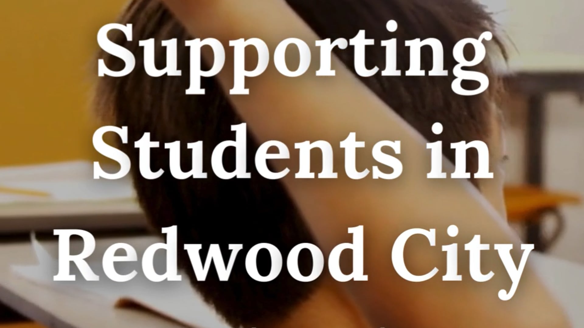 RCEF is Supporting Students in Redwood City Schools: Chill Zone