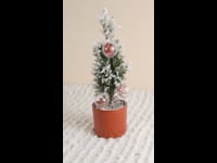 Cómo decorar Mini Árbol Nevado