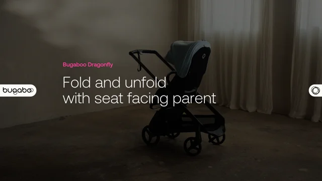 Bugaboo Dragonfly How to fold and unfold with seat facing parent