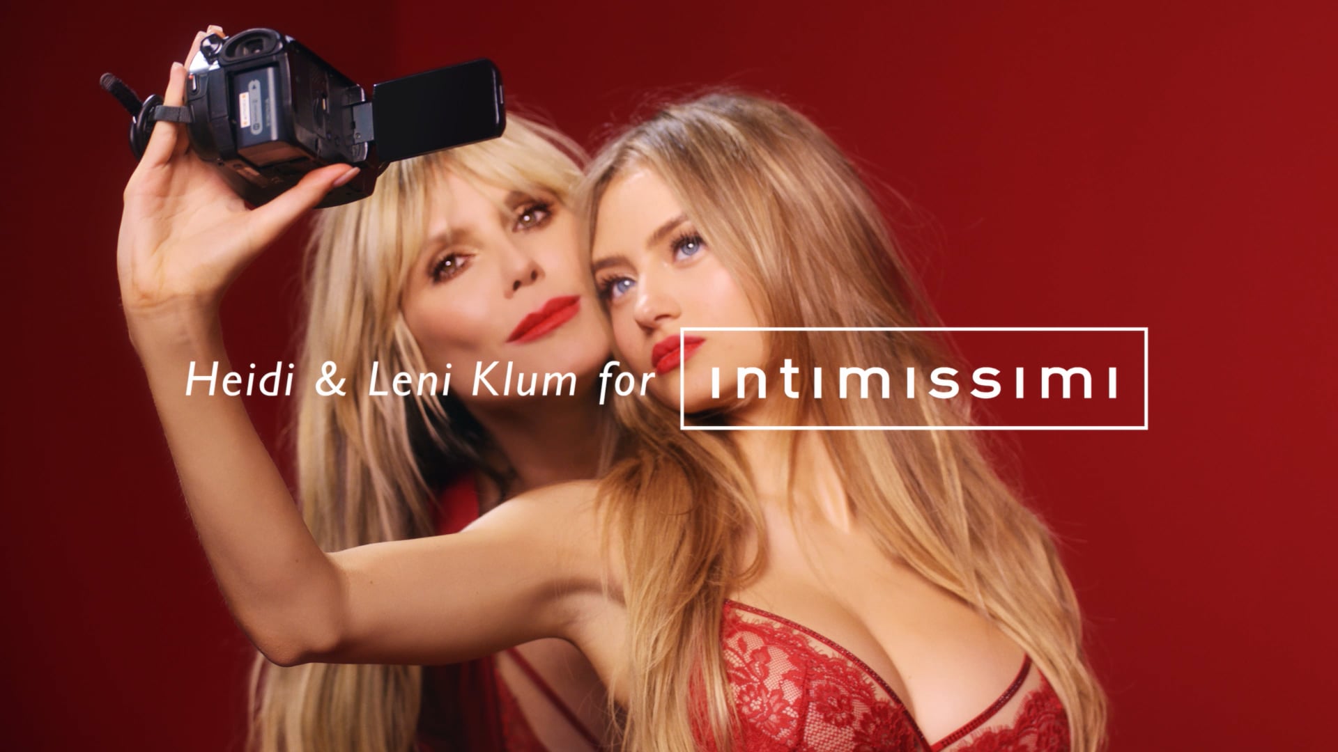 Intimissimi XMAS 2023 - Heidi & Leni Klum for Intimissimi