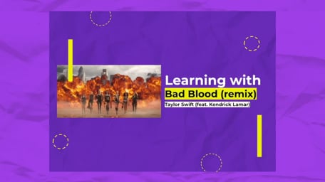 thumbnail da aula Bad Blood (remix) (feat. Kendrick Lamar)