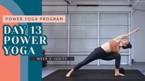 Day 13: Power Yoga