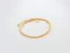 Cuban Chain Bracelet in Vermeil, 2.8MM