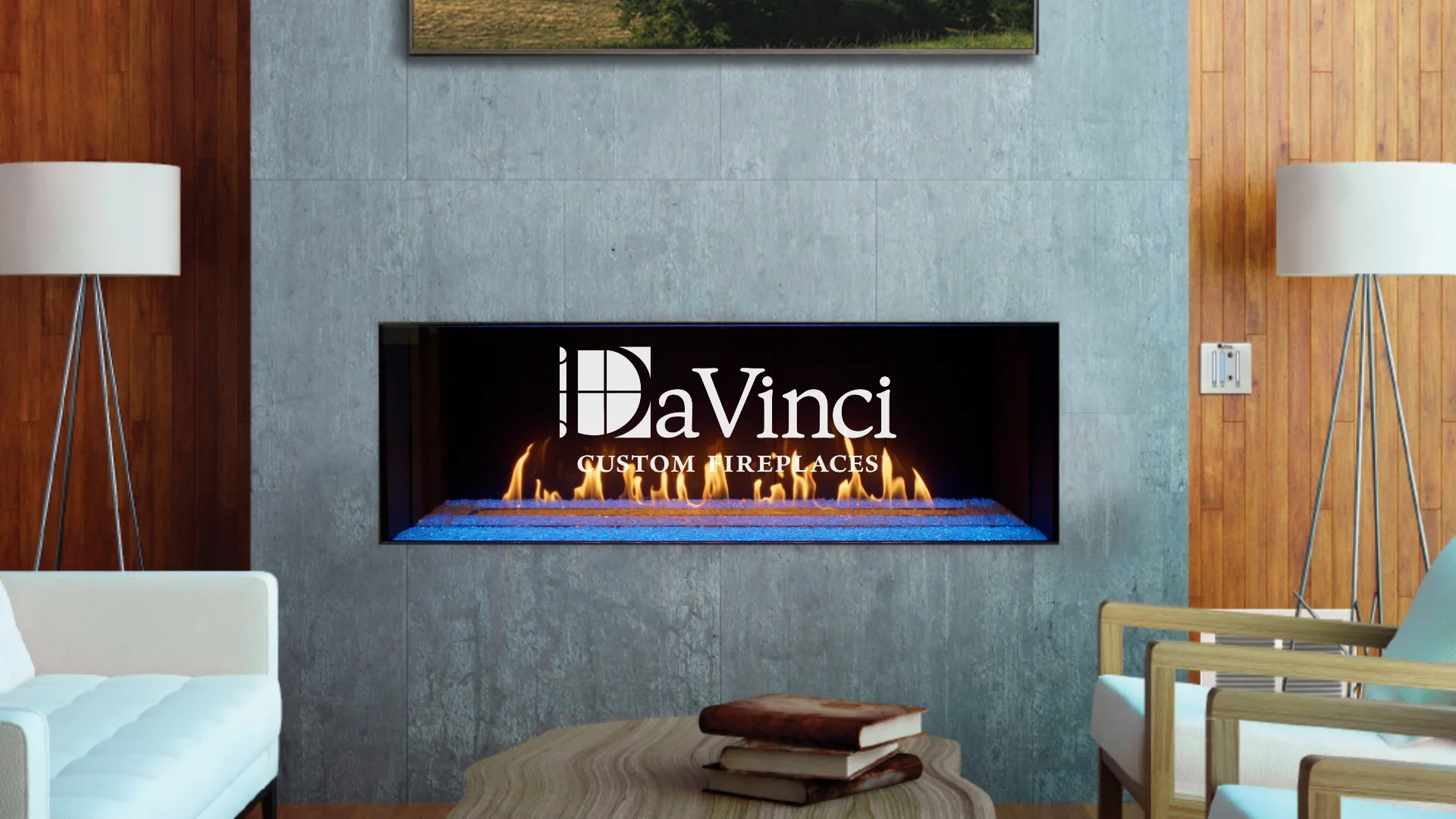 Firenze™ Collection | Modern Fireplaces | DaVinci Custom Fireplaces™