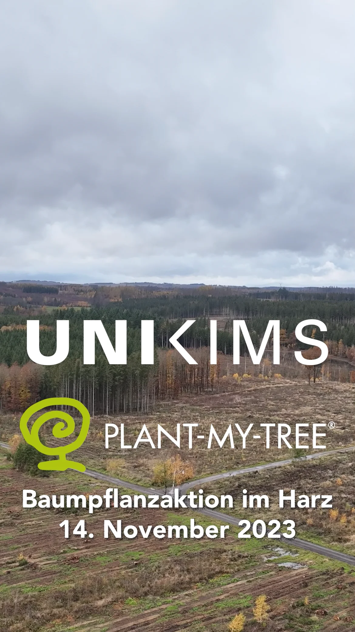 UNIKIMS bei der Plant-My-Tree Baumpflanztour 2023 im Harz
