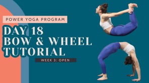 Day 18: Bow & Wheel Pose Tutorial