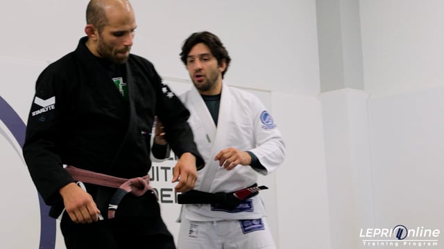 Standing Back Control to Takedown to Crucifix Submission