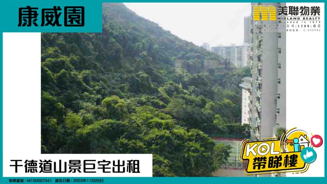 干德道山景巨宅出租