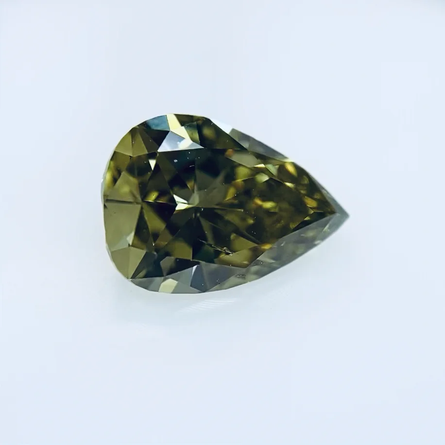 カメレオン！FANCY DARK GRAY GREENISH YELLOW 1.158ct PS/RT2368/CGL