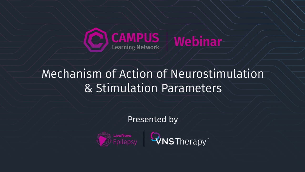 HCP Webinar - MOA of Neurostimulation video thumbnail