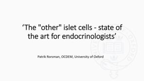 Meet The Expert 1 (Metabolism, Obesity and Diabetes) 