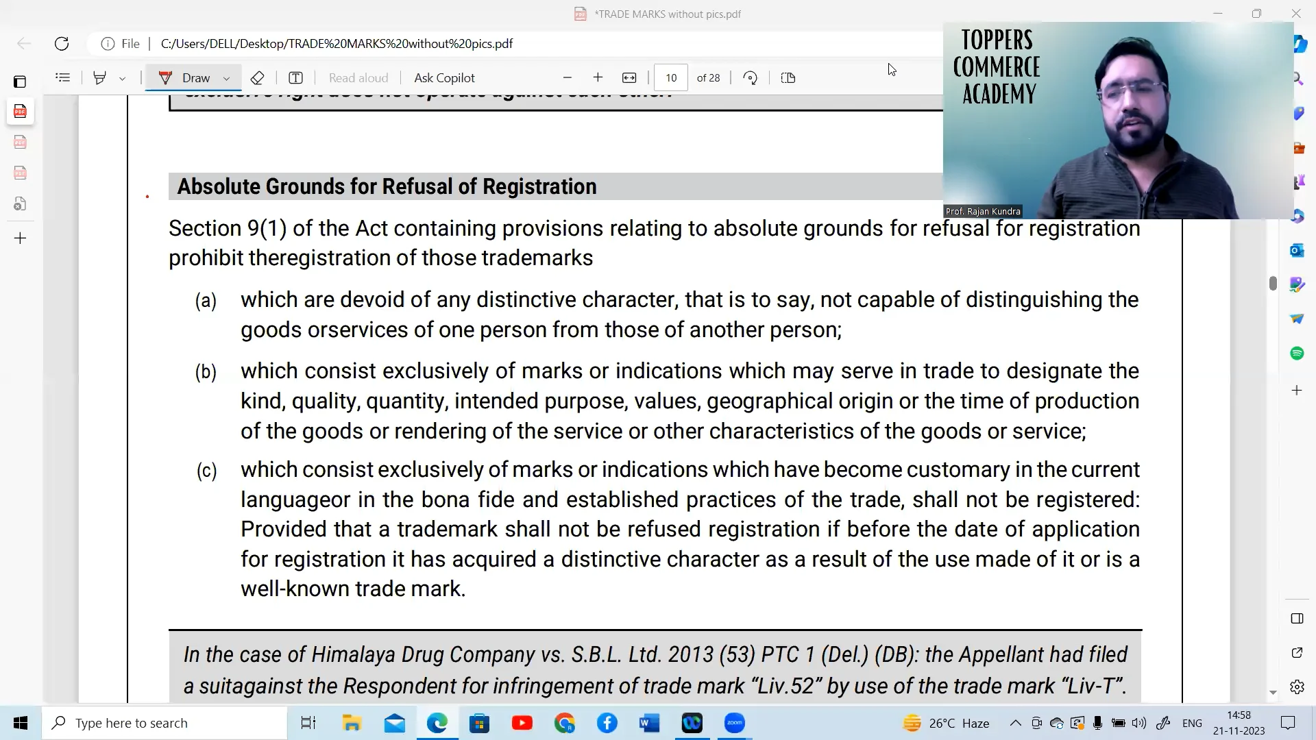 Trade mark Lec 4 on Vimeo