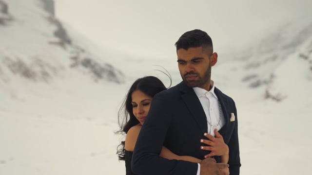 Still from Anuja & Santosh next day edit by Happy Soul Films, Toronto wedding videographers
