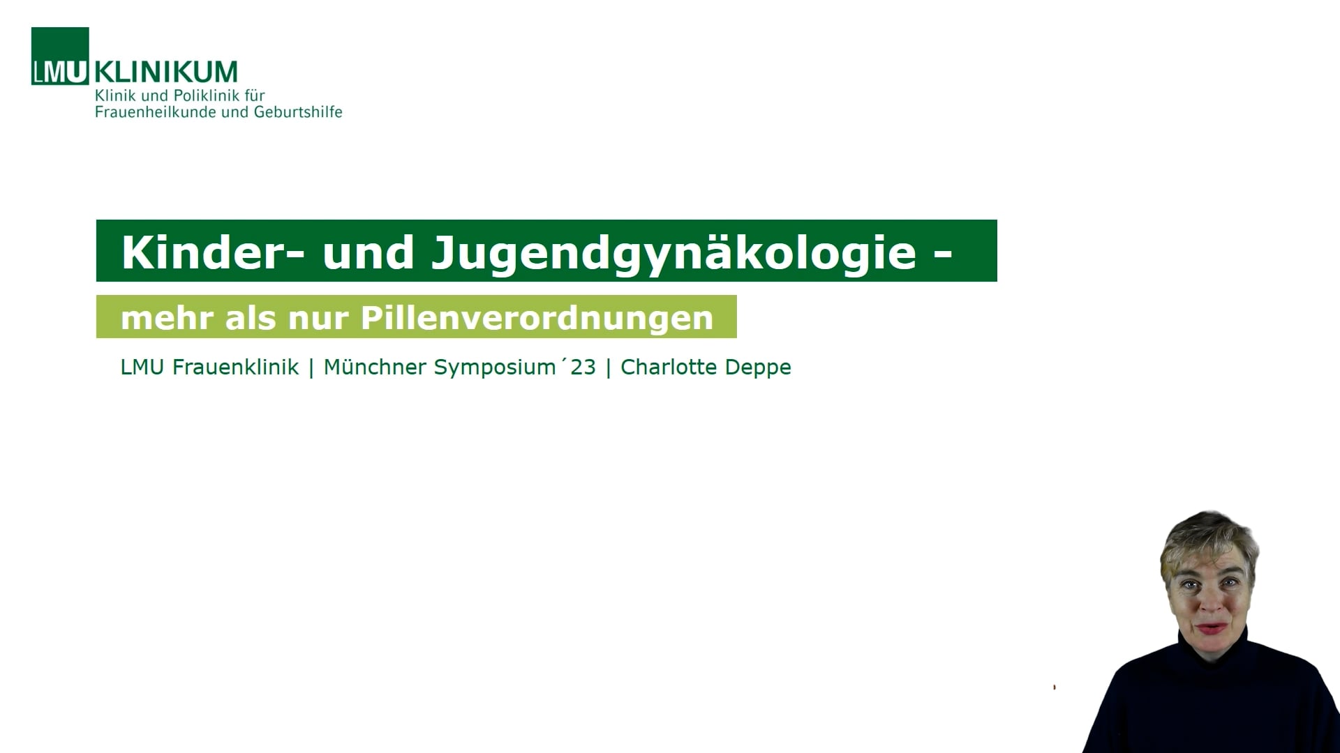Thumbnail von Kinder- und Jugendgynäkologie - mehr als nur Pillenversorgung