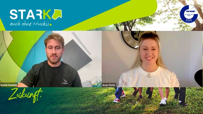 Intro mit Daniel Duddek & Anja Oster: