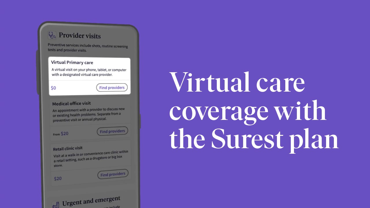 Virtual Care Coverage With The Surest Plan On Vimeo