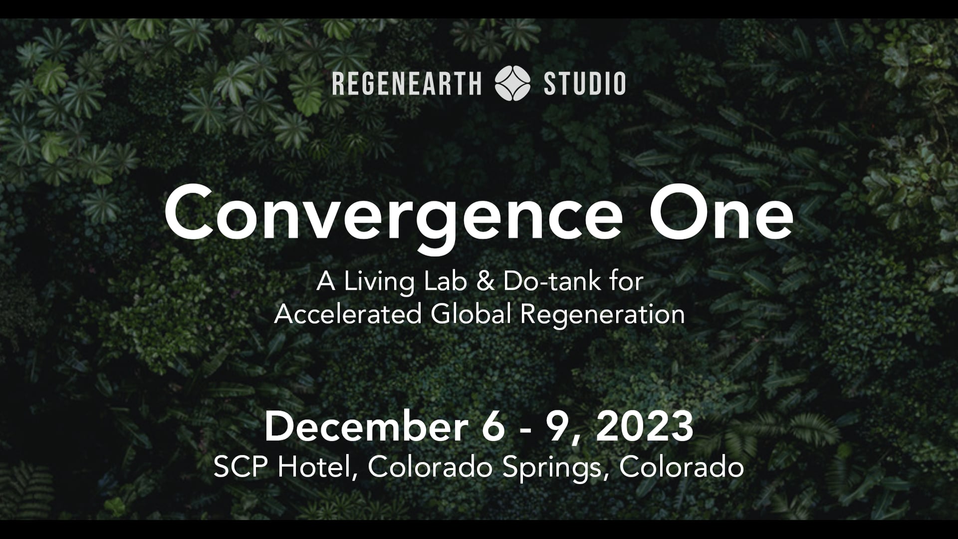 RegenEarth Studio Pre-Convergence Call #3: Connect to Create a New Way of Living