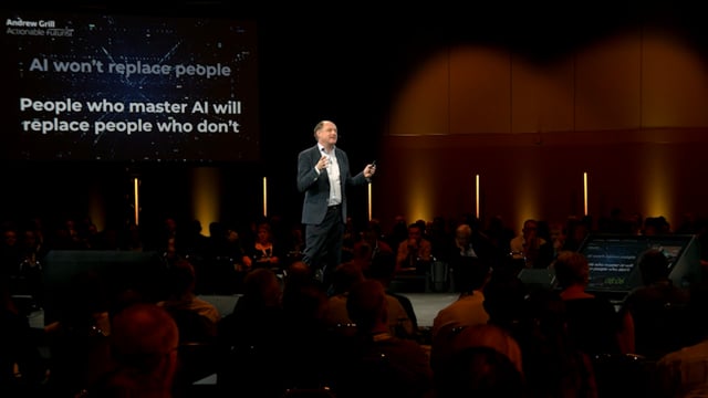 Actionable Futurist at the FEDESSA 2023 Annual Confefrence in Rotterdam