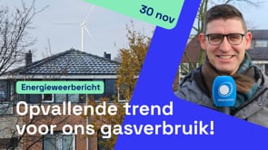 Energieweerbericht: opvallende trend gasverbruik
