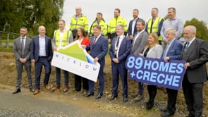 Fitzpatrick and Heavey Homes Baltinglass Sod Turning Event Video