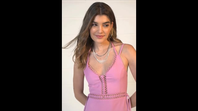 VESTIDO SANTIAGO CURTO                                                                               ROSA BEBE