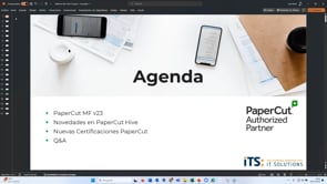 Print.Copy.Scan Webinar - Lo último de PaperCut Hive y PaperCut MF (ES)