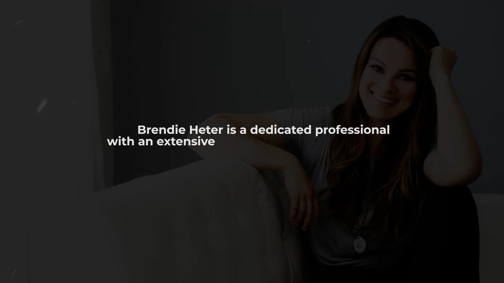 Brendie Heter Speaker Intro on Vimeo