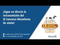 Sigue el concurso en directo este fin de semana en vacapinta.com