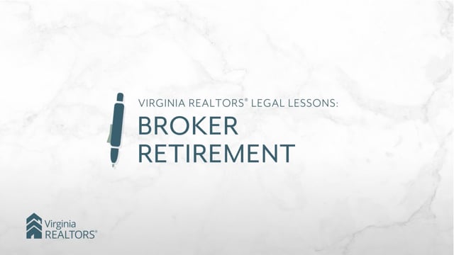 Broker Retirement – Legal Video