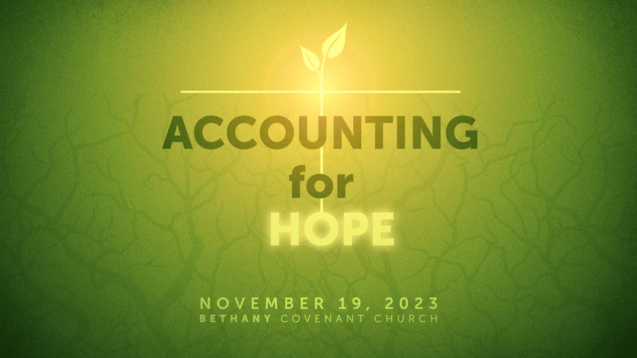 Bethany Covenant Online: November 19, 2023
