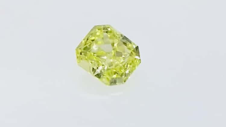 FANCY YELLOW GREEN 0.108ct RCT/RT2366/CGL