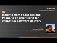 Software Delivery: Prioritizing and optimizing for impact