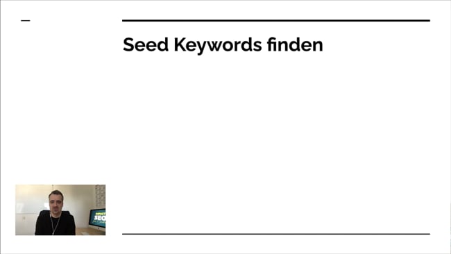 Seed Keywords finden