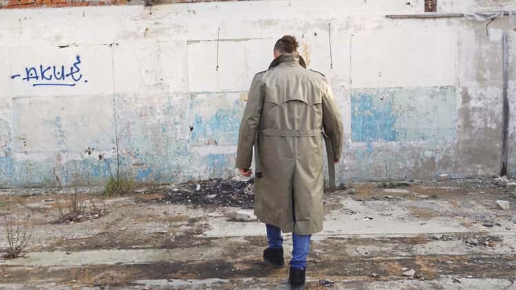 Dutch army clearance trench coat