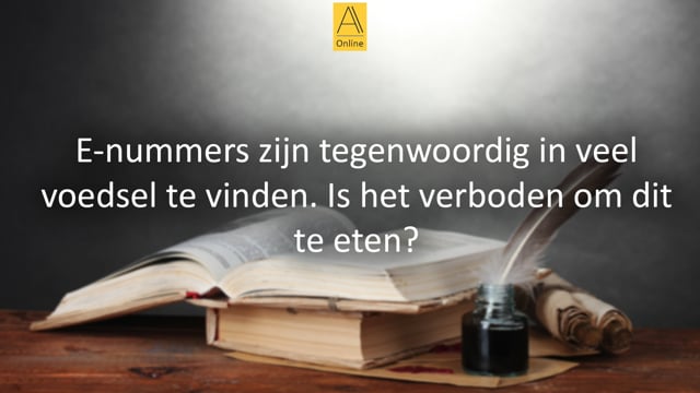 Wat is het oordeel over e-nummers?