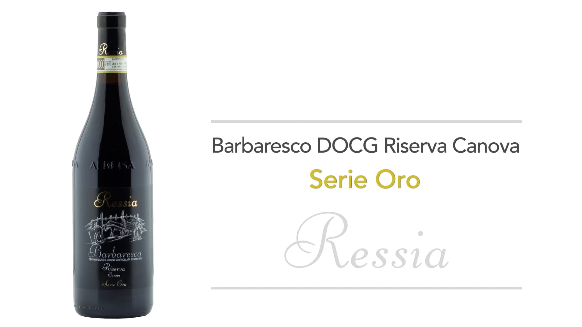 Barbaresco Docg Canova Riserva Serie Oro