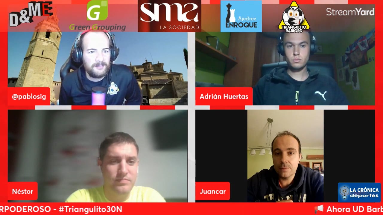 (Jornada 13 - Segunda Rfef) TERTULIA UD BARBASTRO / Fuente: Canal YouTube El Triangulito Rabioso