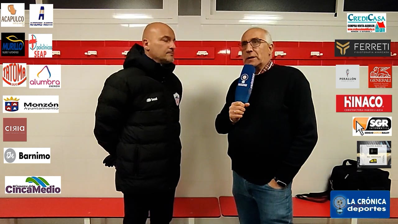 LA PREVIA / Caspe - At.Monzón / J 13 / Ismael Mariani (Entrenador At Monzón Alumbra) 3ª División