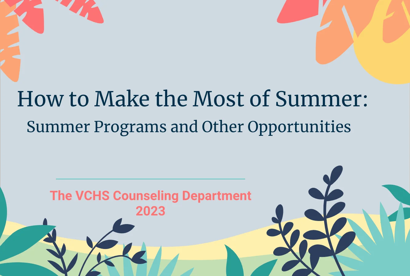 Summer Programs and Other Opportunities on Vimeo