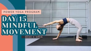 Day 15: Mindful Movement