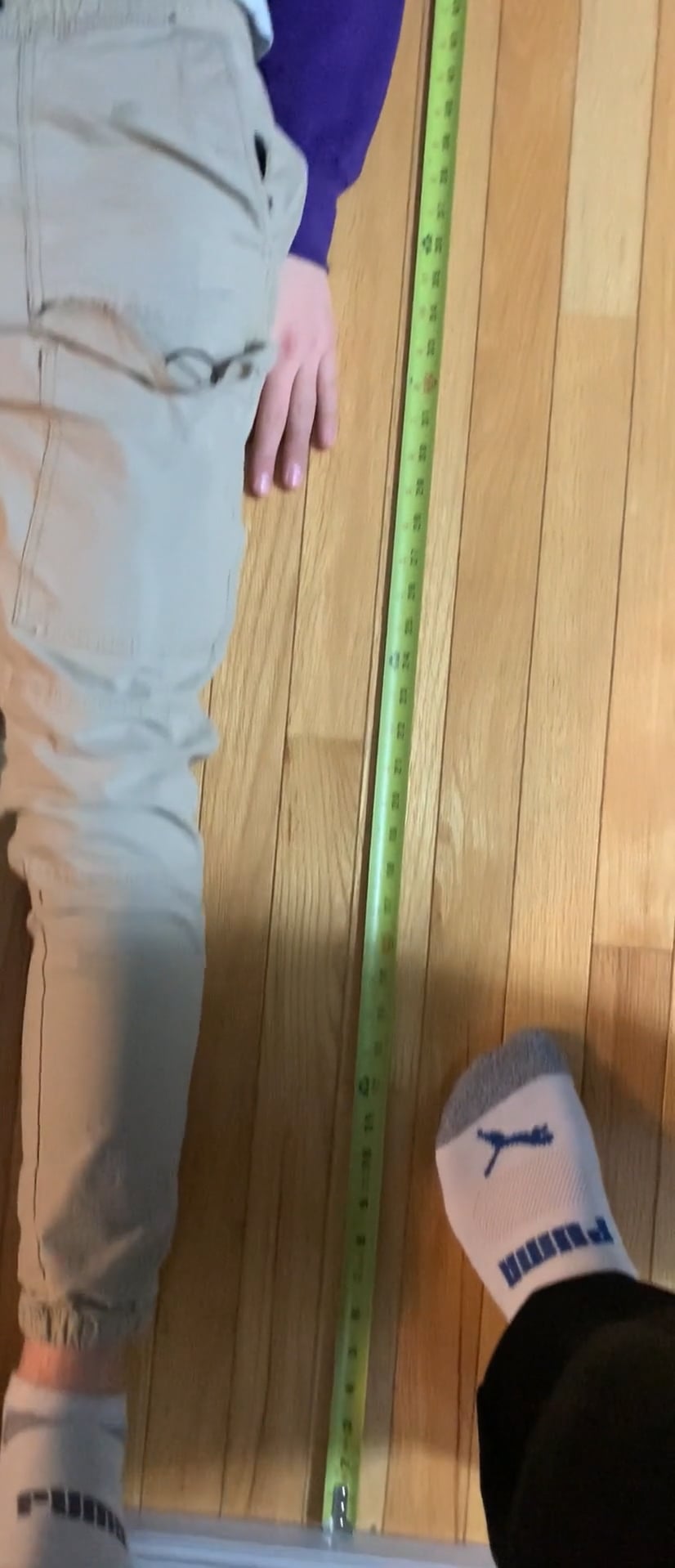 Watch PurpleShift athlete's Height: 70.2 inches