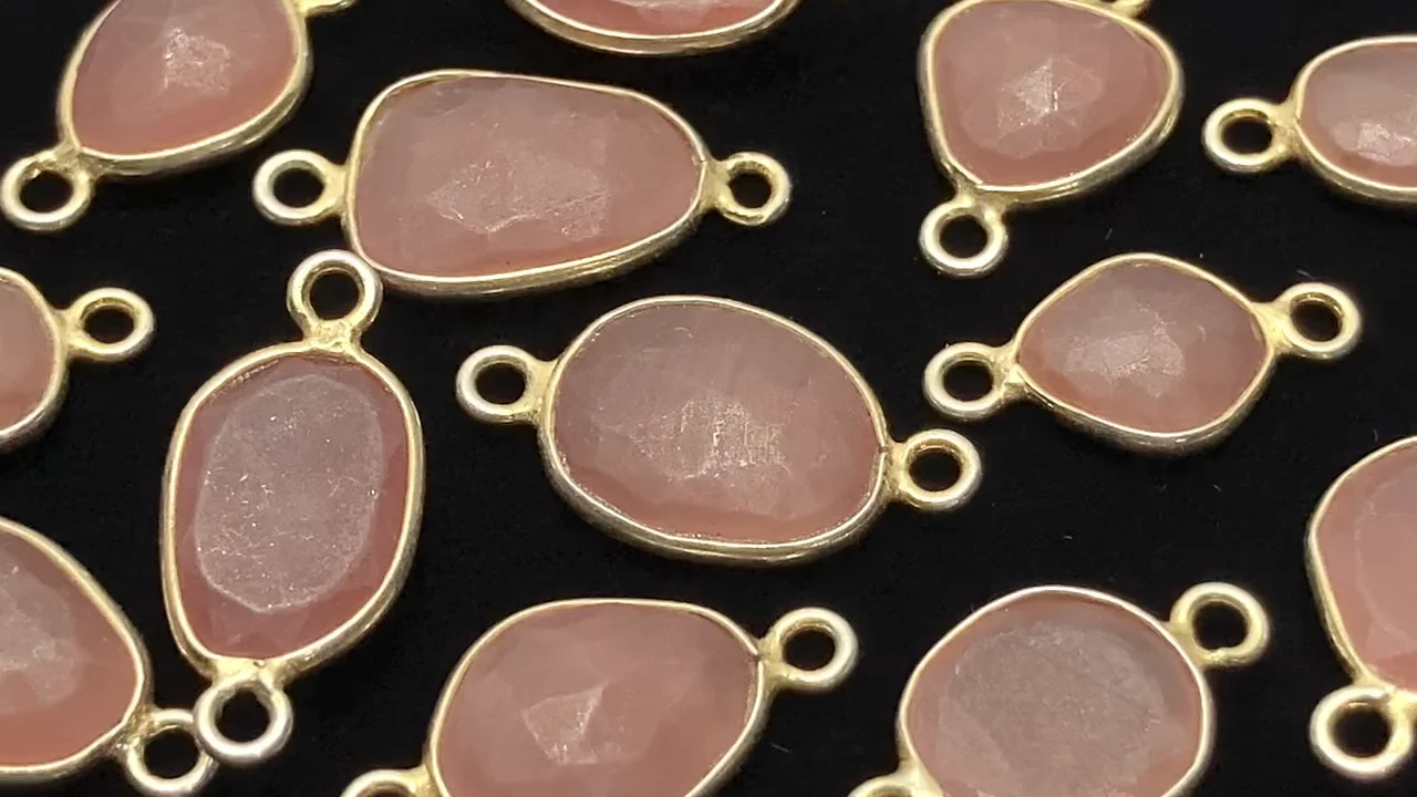 動画】インカローズAA 枠留めフリーフォーム ローズカット 【両カン