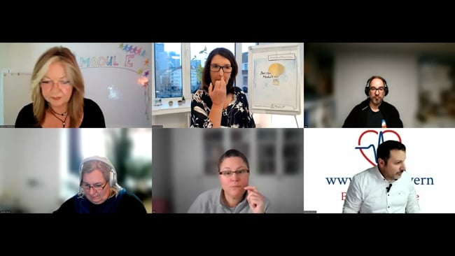 Start und Michael Präsentation