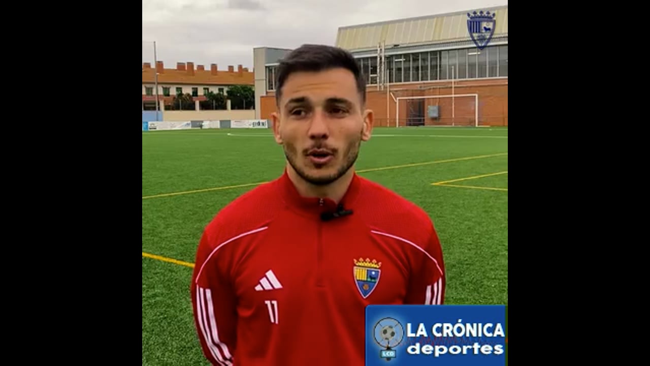 LA PREVIA / Osasuna "B" - CD Teruel BORJA MARTÍNEZ (Jugador Teruel) J15 - 1ª RFEF Fuente: CD Teruel