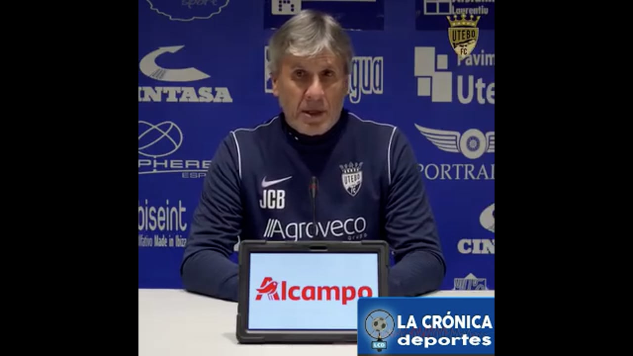 LA PREVIA / Mutilvera - Utebo FC JUAN CARLOS BELTRÁN (Entrenador Utebo) J14 - 2ª RFEF Fuente: Utebo FC